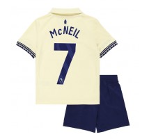 Everton Dwight McNeil #7 Koszulka Wyjazdowa dzieci 2025-26 Krótki Rękaw (+ krótkie spodenki)